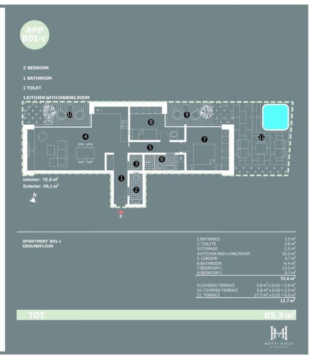 Ground plan B01 C